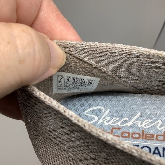 Skechers Cleo-Knitty City Flat Shoes - Picture 5 of 7